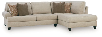 Steelwater Retreat 2-Piece Sectional with Chaise