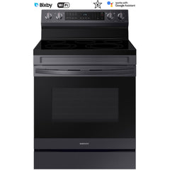  Samsung 30-inch Freestanding Electric Range with WI-FI Connect NE63A6511SG/AA IMAGE 1