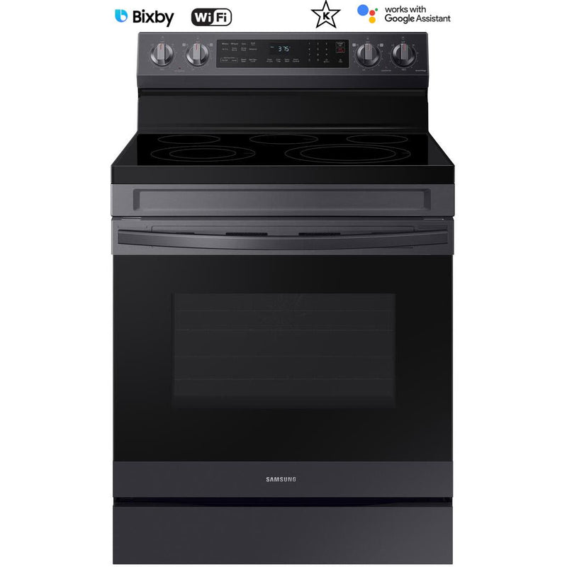 Samsung 30-inch Freestanding Electric Range with WI-FI Connect NE63A6511SG/AA