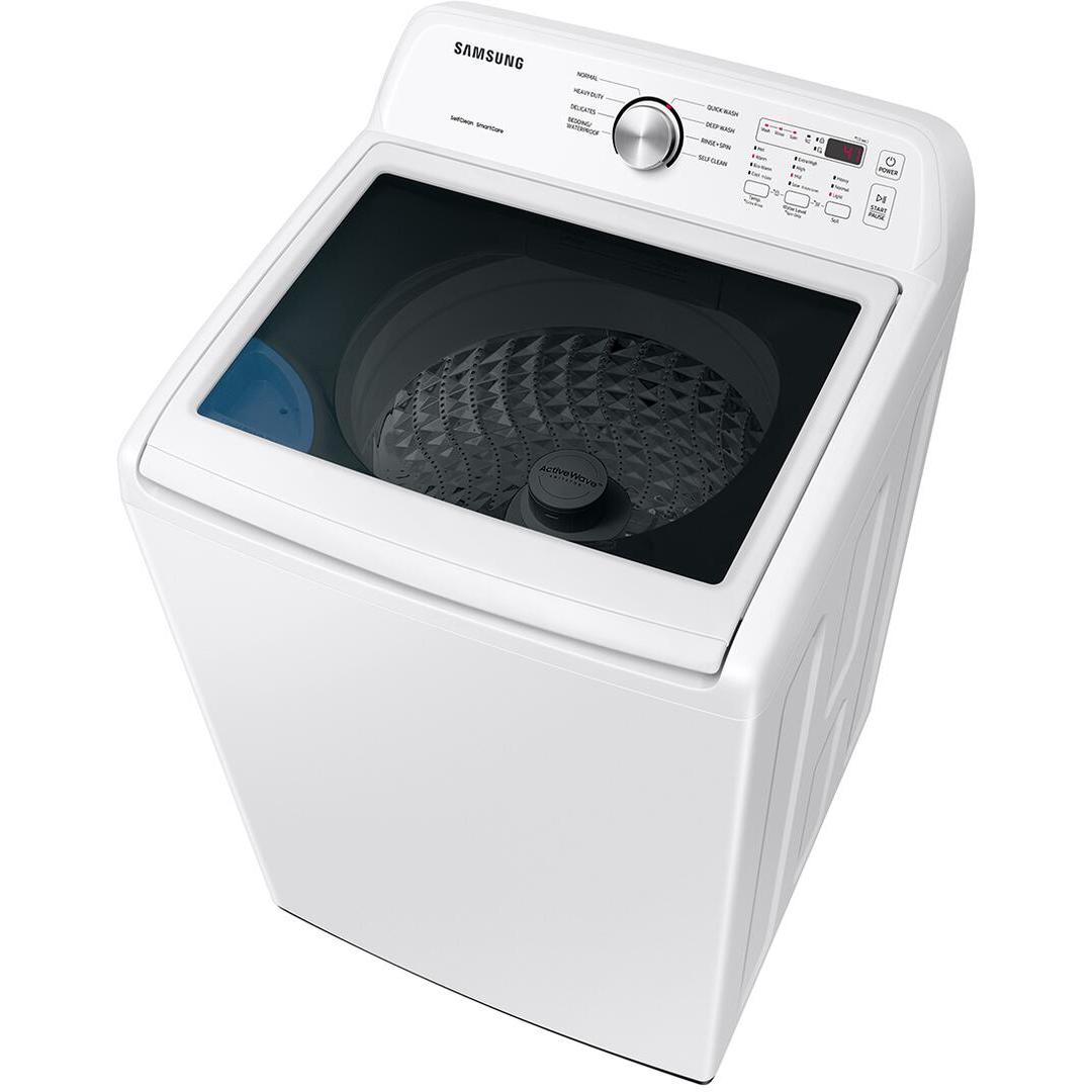  Samsung 4.4 cu.ft. Top Loading Washer with ActiveWave™ Agitator WA44A3205AW/A4 IMAGE 6