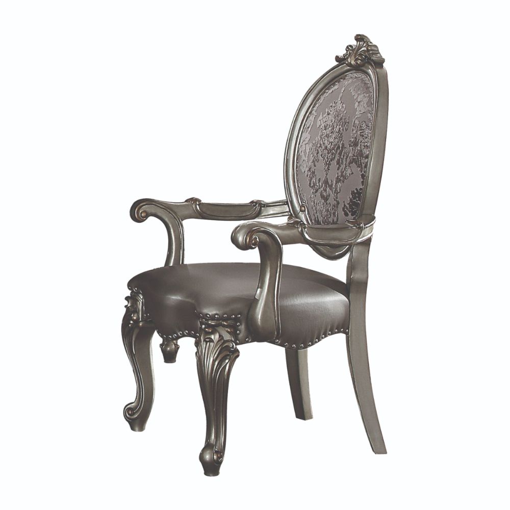 Versailles 46"H Upholstered Arm Chair (Set of 2)