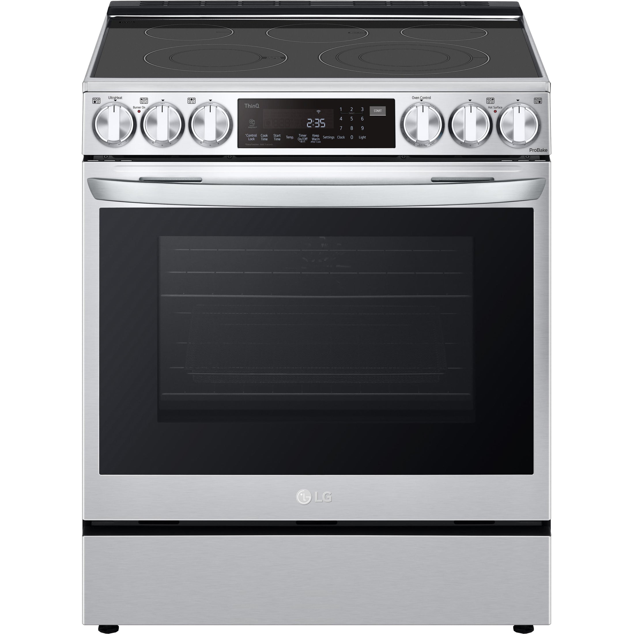 LG 30-inch Slide-In Electric Range with Air Fry LSEL6335F IMAGE 1
