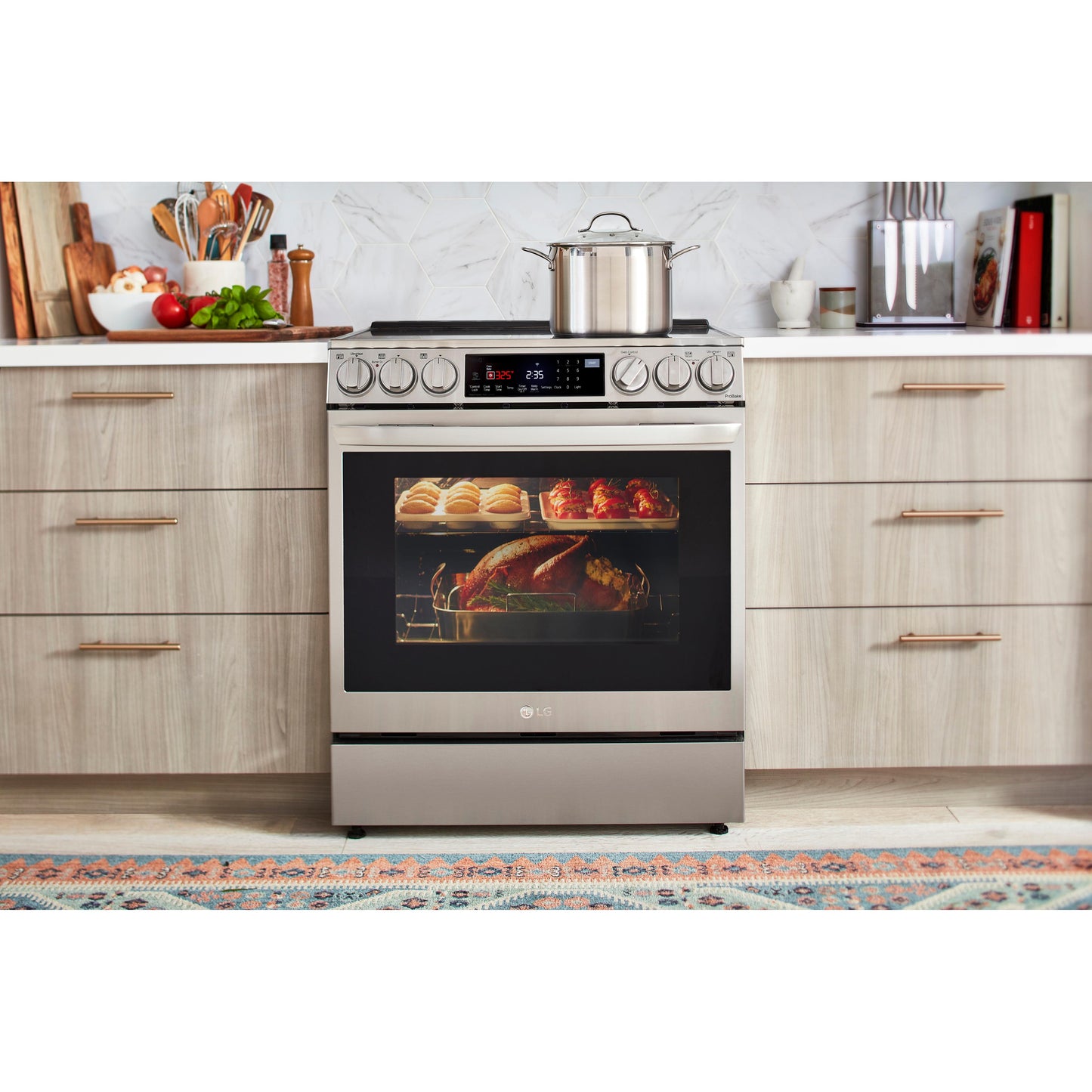 LG 30-inch Slide-In Electric Range with Air Fry LSEL6335F IMAGE 20