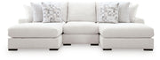 Wynncroft Manor 3-Piece Double Chaise Sectional
