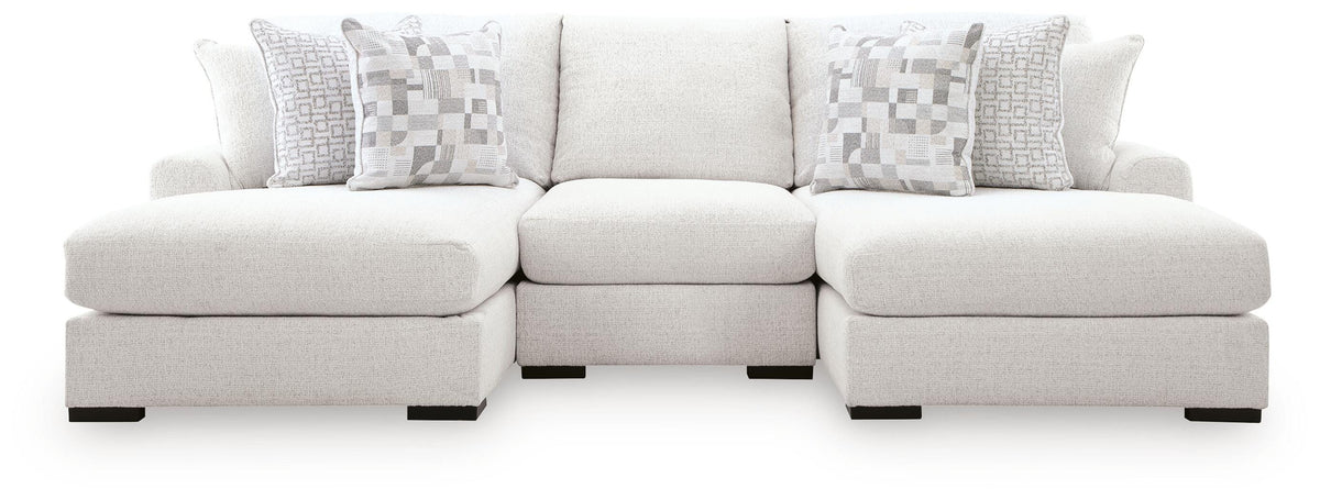 Wynncroft Manor 3-Piece Double Chaise Sectional