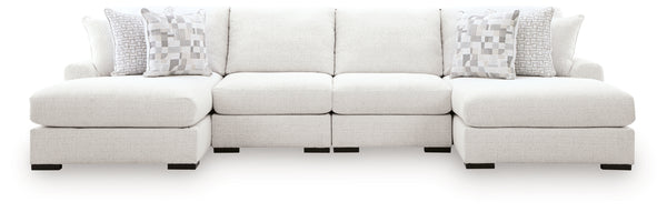 Wynncroft Manor 4-Piece Double Chaise Sectional