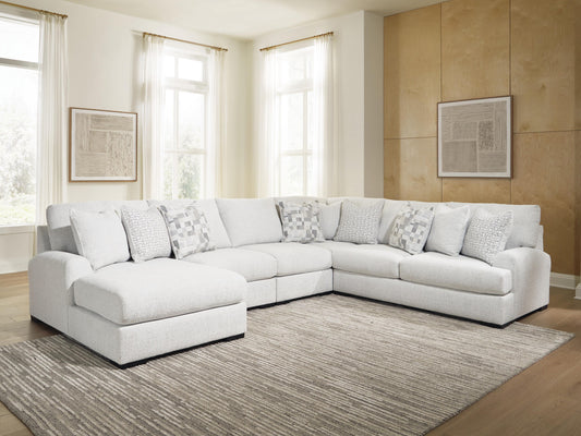 Wynncroft Manor 5-Piece Sectional with Chaise