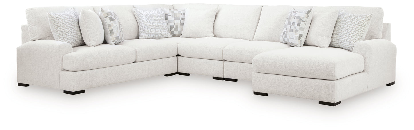 Wynncroft Manor 5-Piece Sectional with Chaise