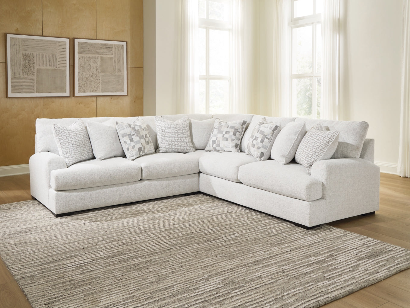 Wynncroft Manor 3-Piece Sectional