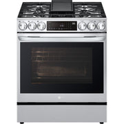  LG 30-inch Slide-In Gas Range with Air Fry LSGL6335F IMAGE 2