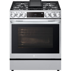  LG 30-inch Slide-In Gas Range with Air Fry LSGL6335F IMAGE 2