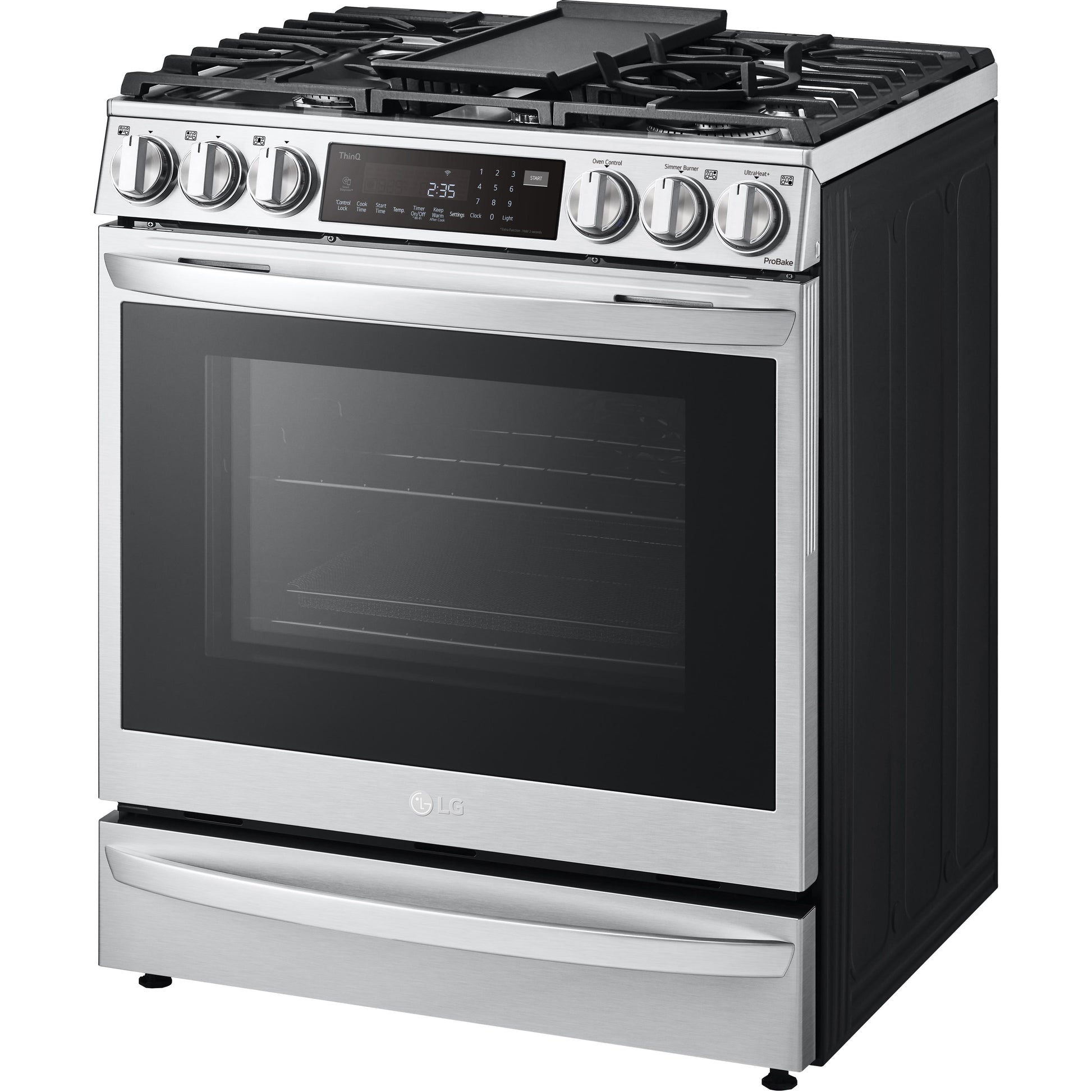 LG 30-inch, 6.3 cu ft. Slide-in Gas Range with Sous-Vide LSGL6337F IMAGE 13