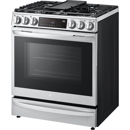 LG 30-inch, 6.3 cu ft. Slide-in Gas Range with Sous-Vide LSGL6337F IMAGE 13