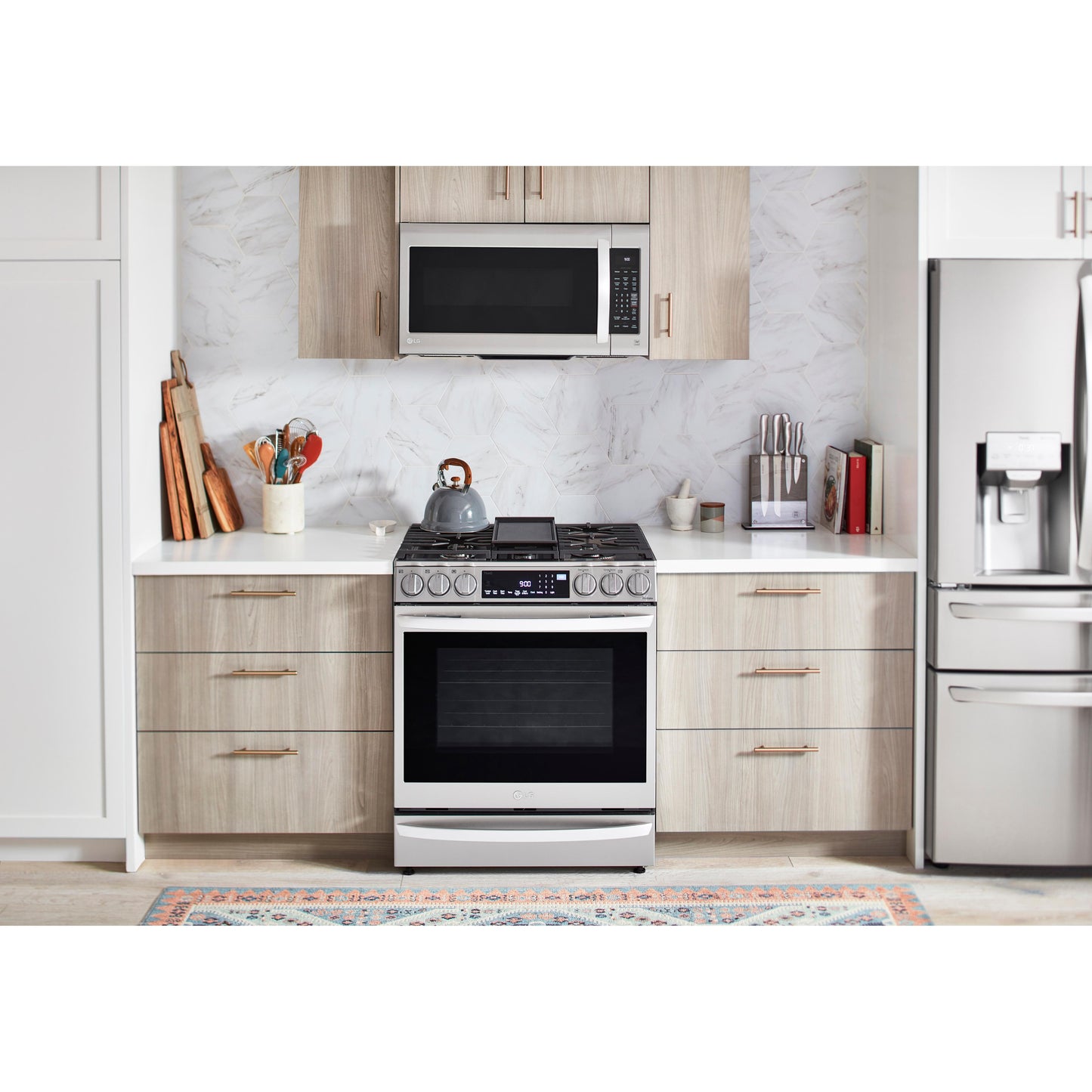 LG 30-inch, 6.3 cu ft. Slide-in Gas Range with Sous-Vide LSGL6337F IMAGE 18