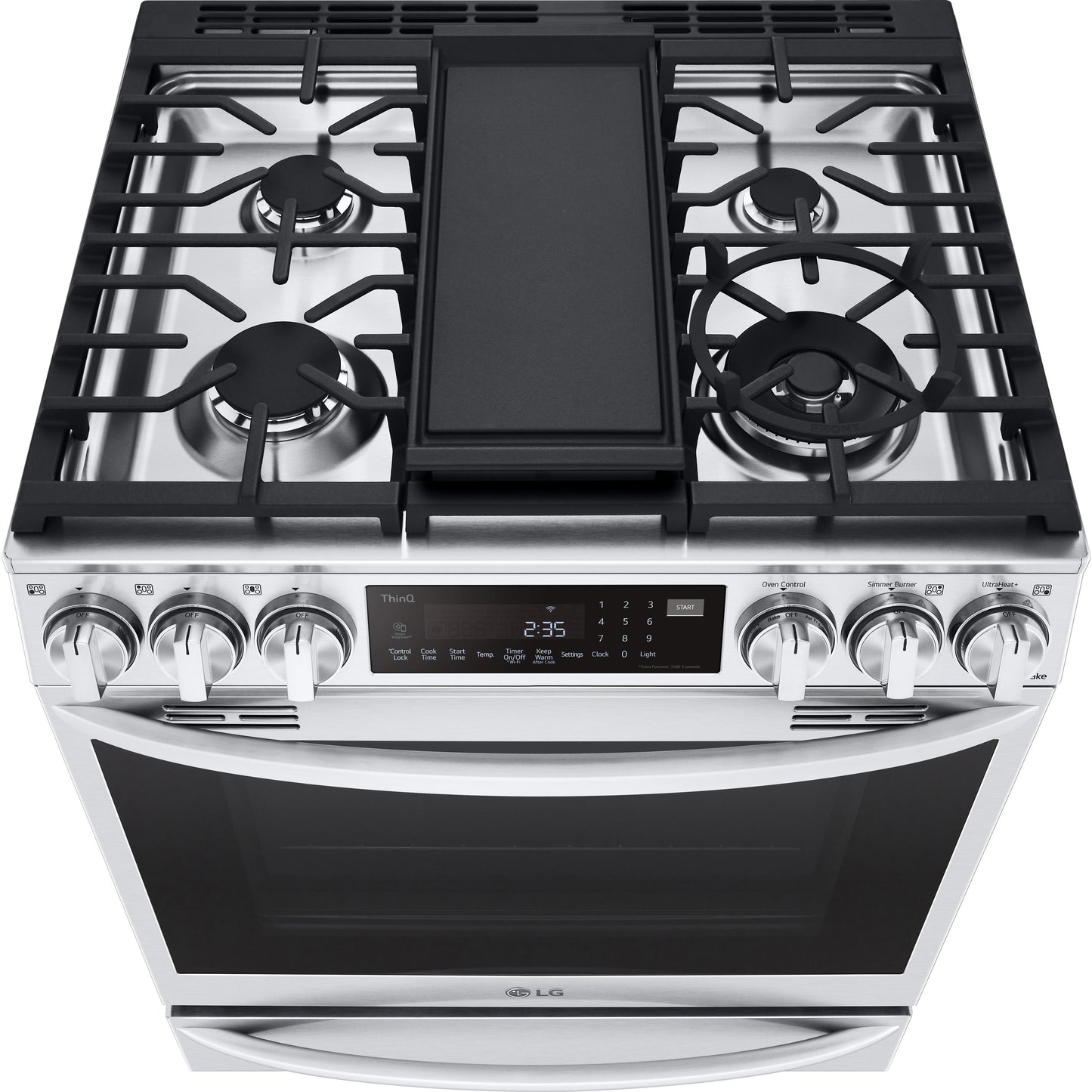 LG 30-inch, 6.3 cu ft. Slide-in Gas Range with Sous-Vide LSGL6337F IMAGE 5