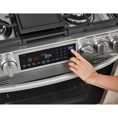 LG 30-inch, 6.3 cu ft. Slide-in Gas Range with Sous-Vide LSGL6337F IMAGE 7