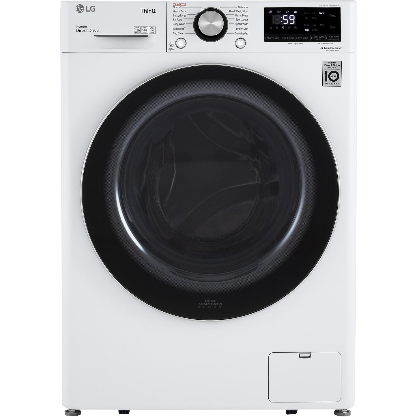  LG 2.4 cu. ft Front Loading Washer with ColdWash™ Technology WM1455HWA IMAGE 1