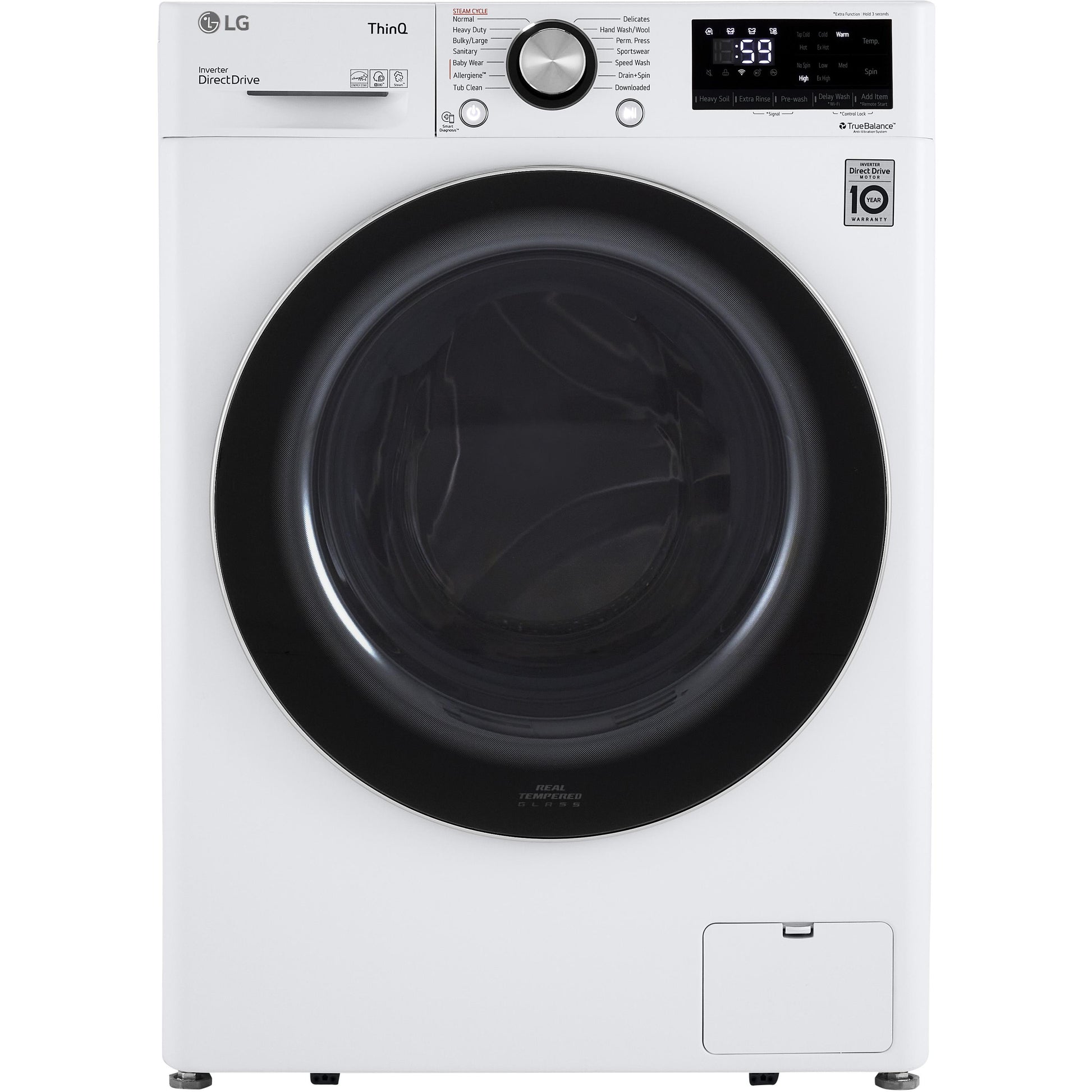  LG 2.4 cu. ft Front Loading Washer with ColdWash™ Technology WM1455HWA IMAGE 1