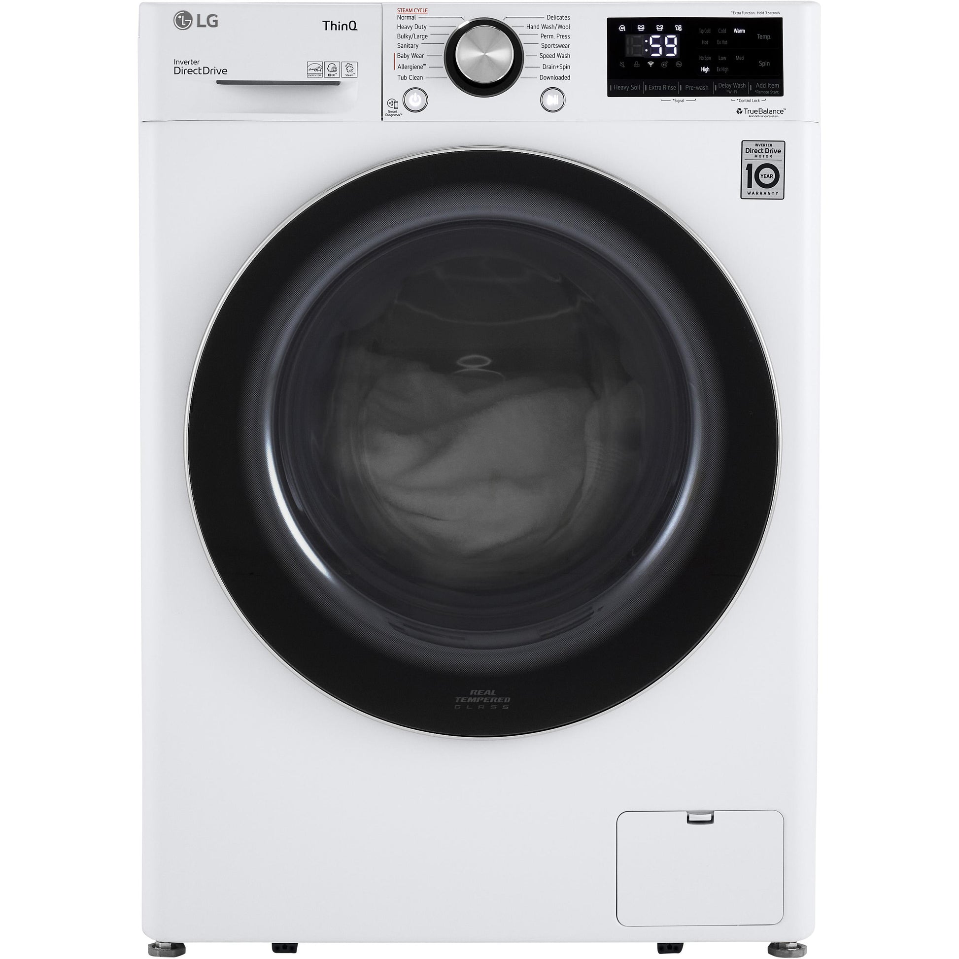  LG 2.4 cu. ft Front Loading Washer with ColdWash™ Technology WM1455HWA IMAGE 2