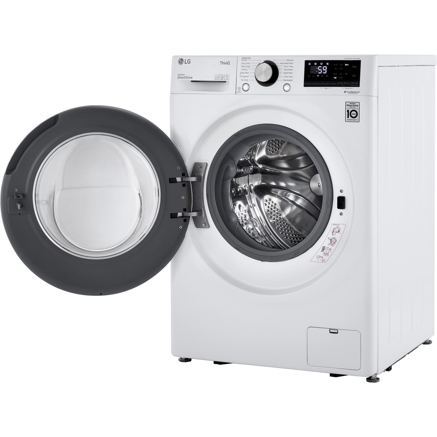  LG 2.4 cu. ft Front Loading Washer with ColdWash™ Technology WM1455HWA IMAGE 8