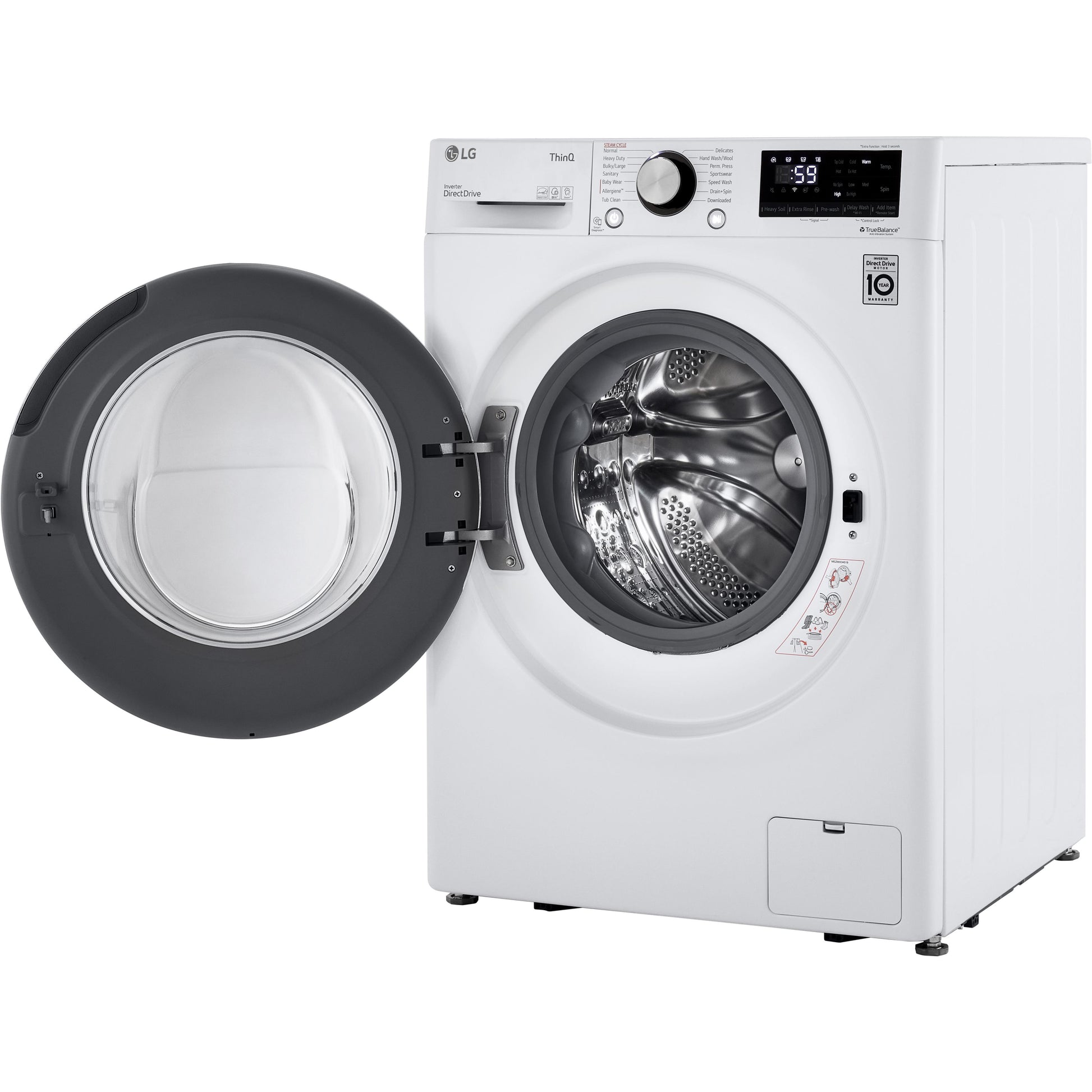  LG 2.4 cu. ft Front Loading Washer with ColdWash™ Technology WM1455HWA IMAGE 8