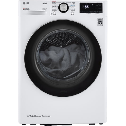  LG 4.2 cu.ft. Electric Dryer with ThinQ® Technology DLHC1455W IMAGE 2