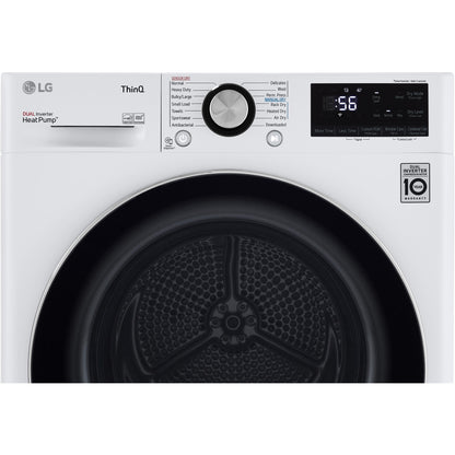  LG 4.2 cu.ft. Electric Dryer with ThinQ® Technology DLHC1455W IMAGE 3