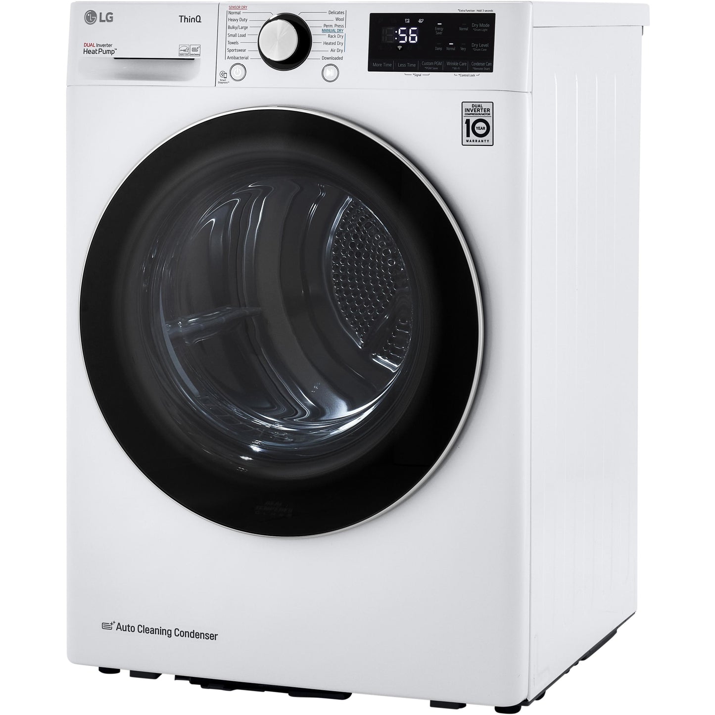  LG 4.2 cu.ft. Electric Dryer with ThinQ® Technology DLHC1455W IMAGE 4