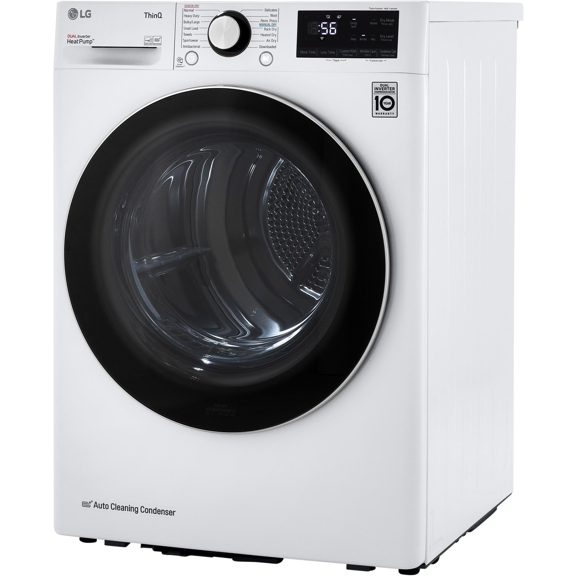  LG 4.2 cu.ft. Electric Dryer with ThinQ® Technology DLHC1455W IMAGE 4