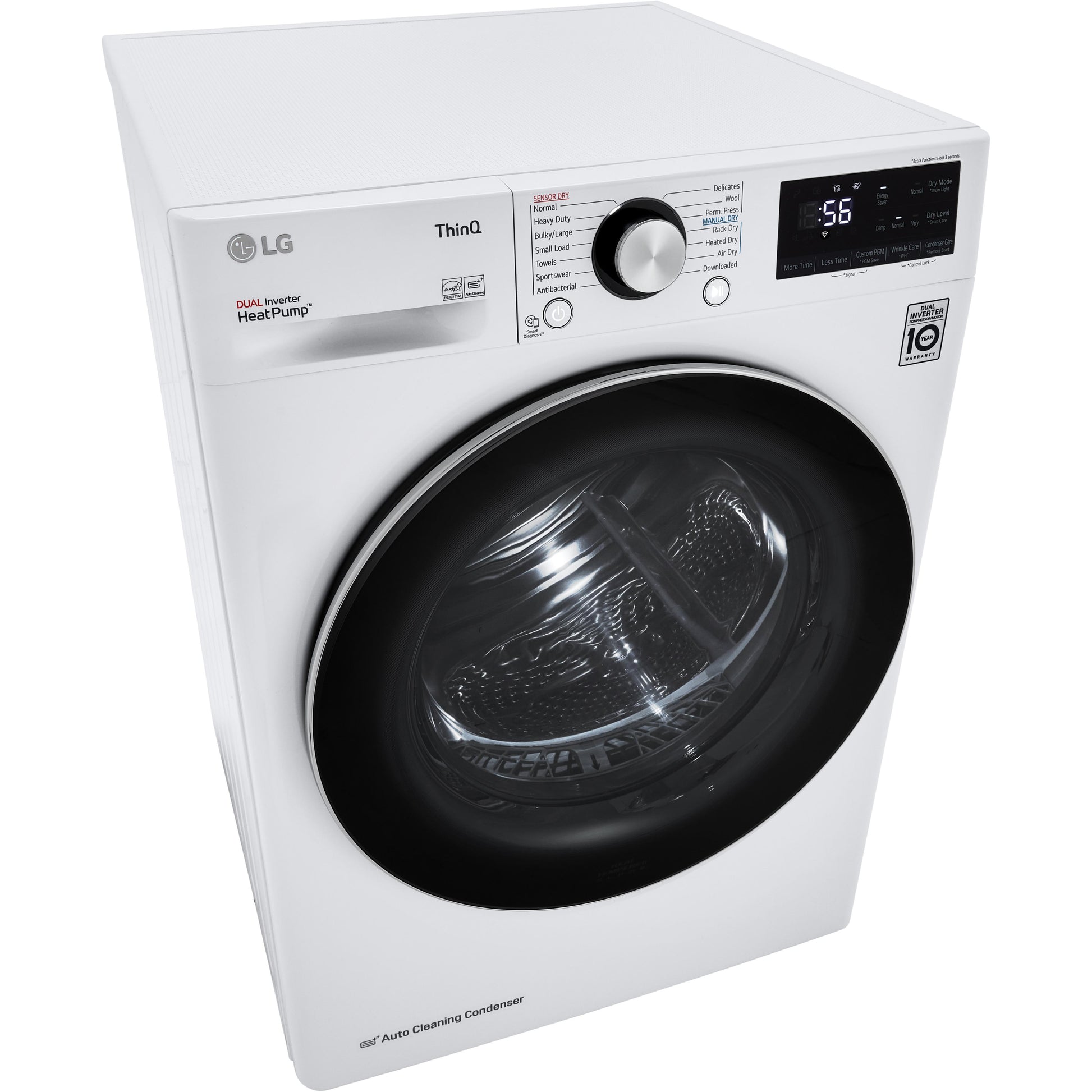  LG 4.2 cu.ft. Electric Dryer with ThinQ® Technology DLHC1455W IMAGE 5