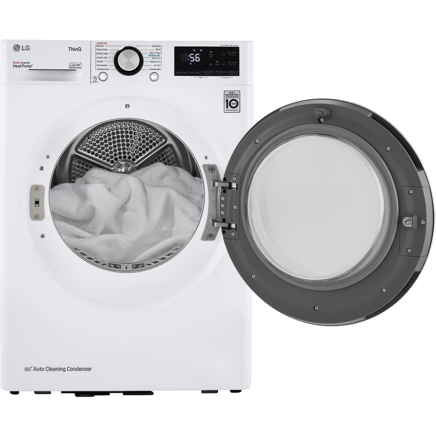  LG 4.2 cu.ft. Electric Dryer with ThinQ® Technology DLHC1455W IMAGE 8