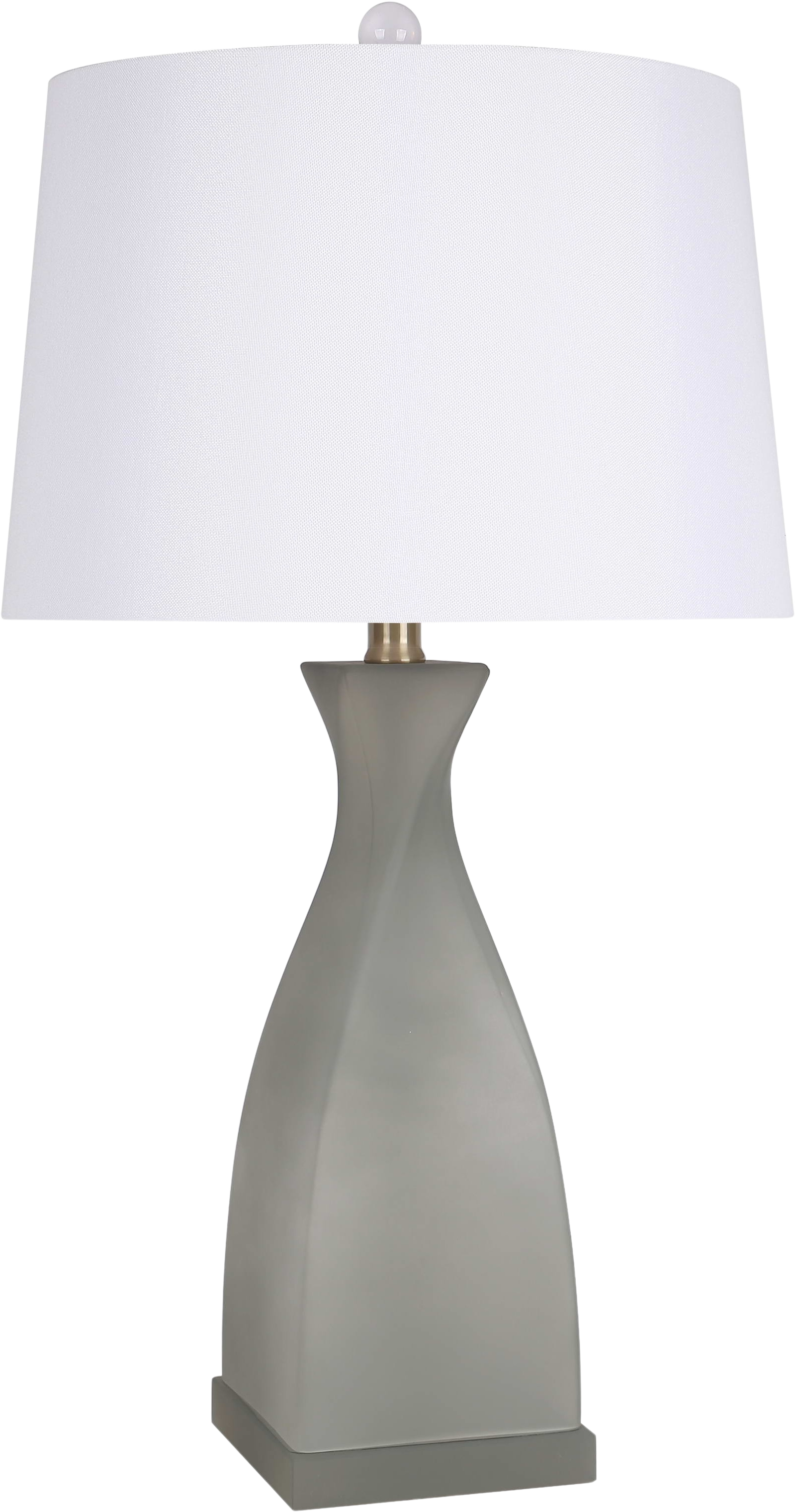 Sage Elegance Art Glass Table Lamp (Case Pack 2)