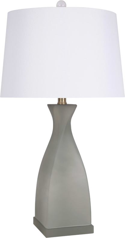 Sage Elegance Art Glass Table Lamp (Case Pack 2)