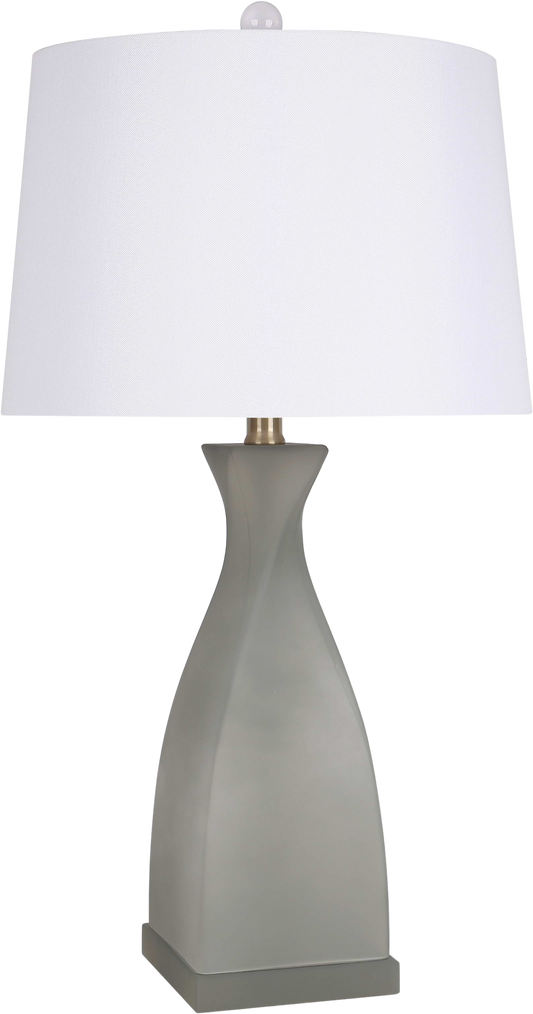 Sage Elegance Art Glass Table Lamp (Case Pack 2)