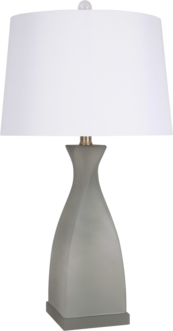 Sage Elegance Art Glass Table Lamp (Case Pack 2)