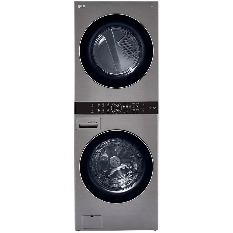 LG Stacked Washer/Dryer Electric Laundry Center with Center Control™ WKE100HVA