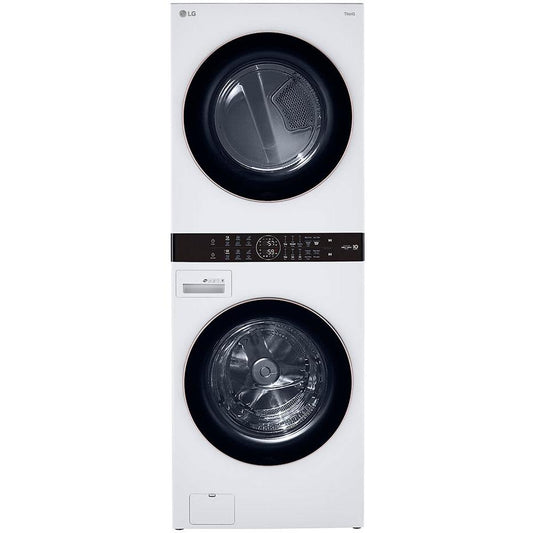  LG Stacked Washer/Dryer Electric Laundry Center with Center Control™ WKE100HWA IMAGE 1