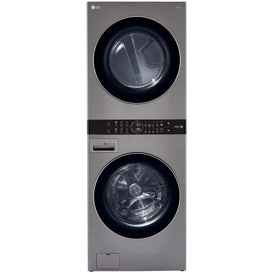  LG Stacked Washer/Dryer Gas Laundry Center with Center Control™ WKG101HVA IMAGE 1