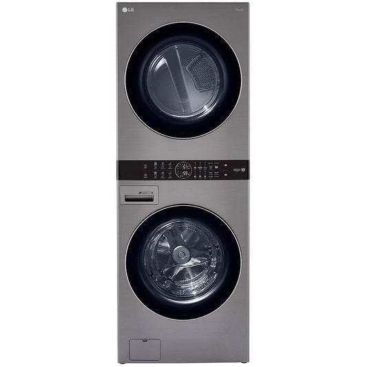  LG Stacked Washer/Dryer Gas Laundry Center with Center Control™ WKG101HVA IMAGE 1