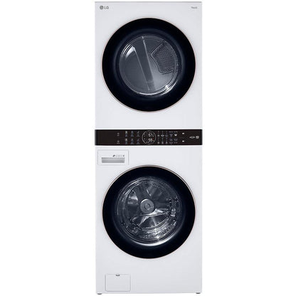  LG Stacked Washer/Dryer Gas Laundry Center with Center Control™ WKG101HWA IMAGE 1