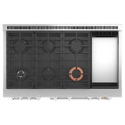  Café 48-inch Freestanding Dual-Fuel Range with 6 Burners and Griddle C2Y486P2TS1 IMAGE 4