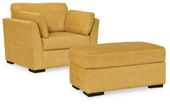 Keerwick Chair and Ottoman