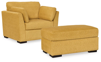 Keerwick Chair and Ottoman