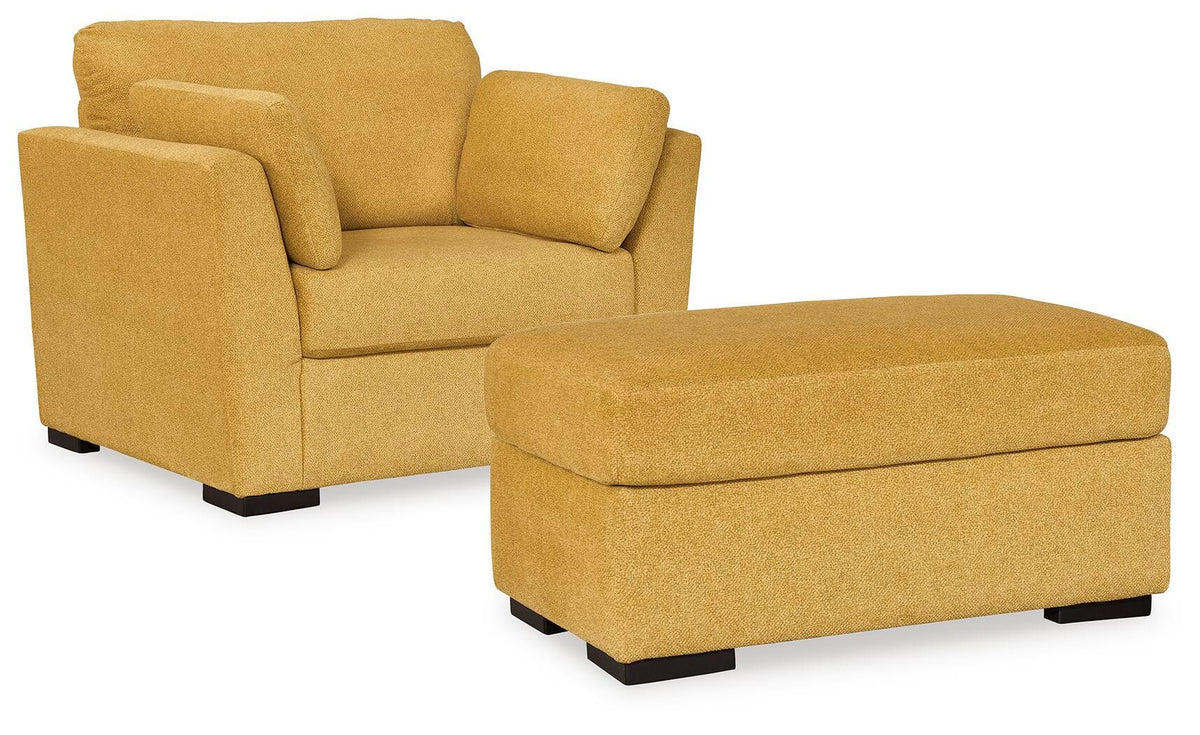 Keerwick Sofa, Loveseat, Chair and Ottoman