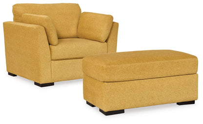 Keerwick Sofa, Loveseat, Chair and Ottoman