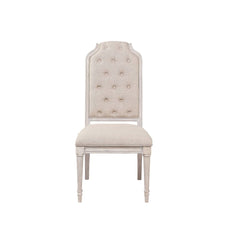 Silla auxiliar tapizada Wynsor de 42" de alto (juego de 2)