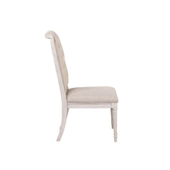 Silla auxiliar tapizada Wynsor de 42" de alto (juego de 2)
