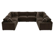 Maxton Heights 8PC Bittersweet Sectional