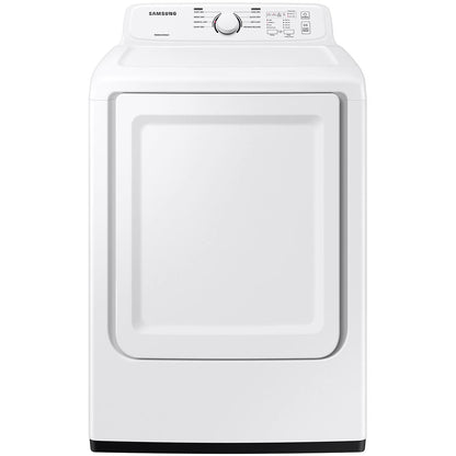  Samsung 7.2 cu.ft. Electric Dryer with 8 Dry Cycles DVE41A3000W/A3 IMAGE 1