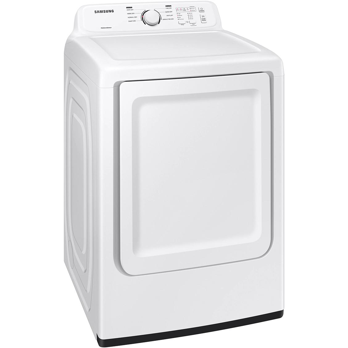  Samsung 7.2 cu.ft. Electric Dryer with 8 Dry Cycles DVE41A3000W/A3 IMAGE 2
